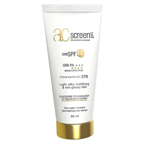 Acscreen Sunscreen UVB SPF 47) UVA PA     - 50 ml
