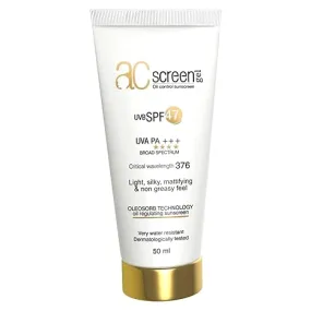 Acscreen Sunscreen UVB SPF 47) UVA PA     - 50 ml