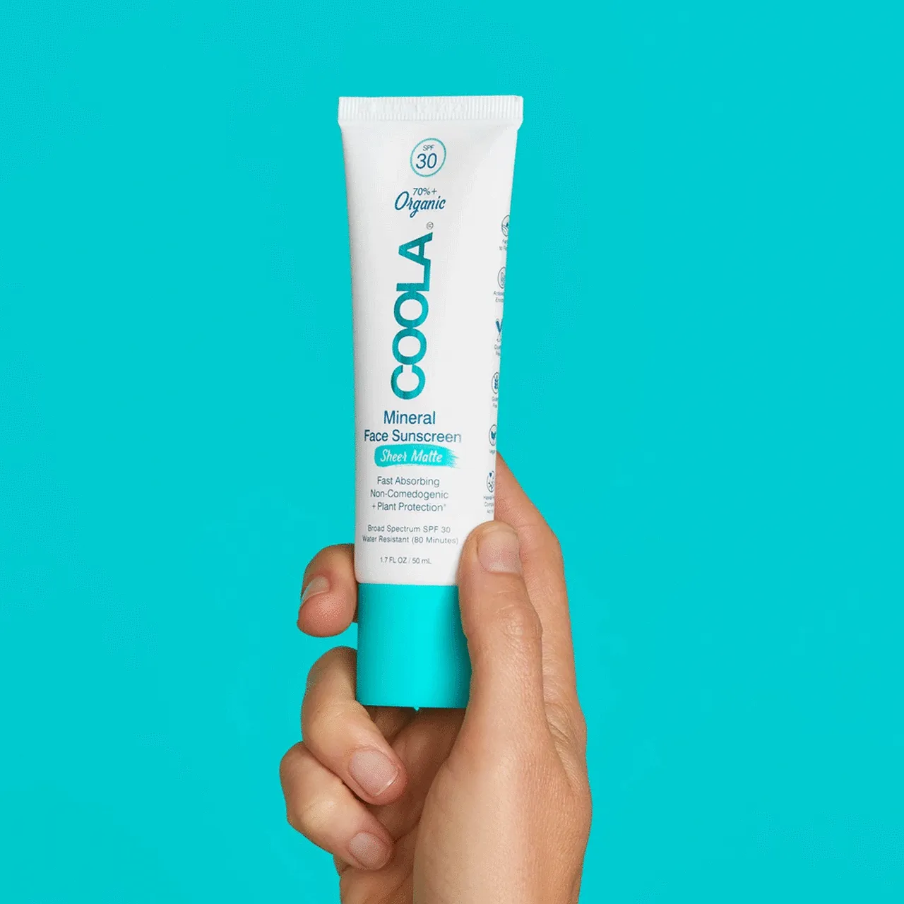 Coola Mineral Face Sunscreen Lotion Sheer Matte SPF 30