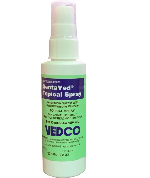 GentaVed Topical Spray for Dogs Skin Infections