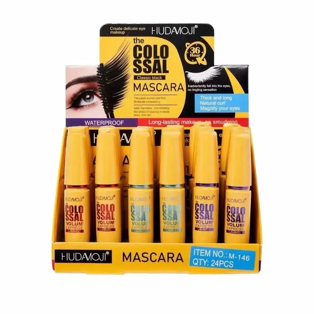 Hudamoji Colossal Classic Black High Volume Waterproof Mascara