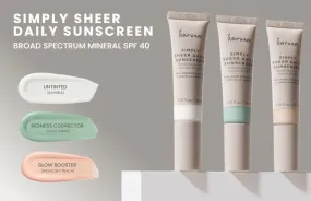 Karuna Simply Sheer Daily Sunscreen SPF 40, 1.01 fl. oz.
