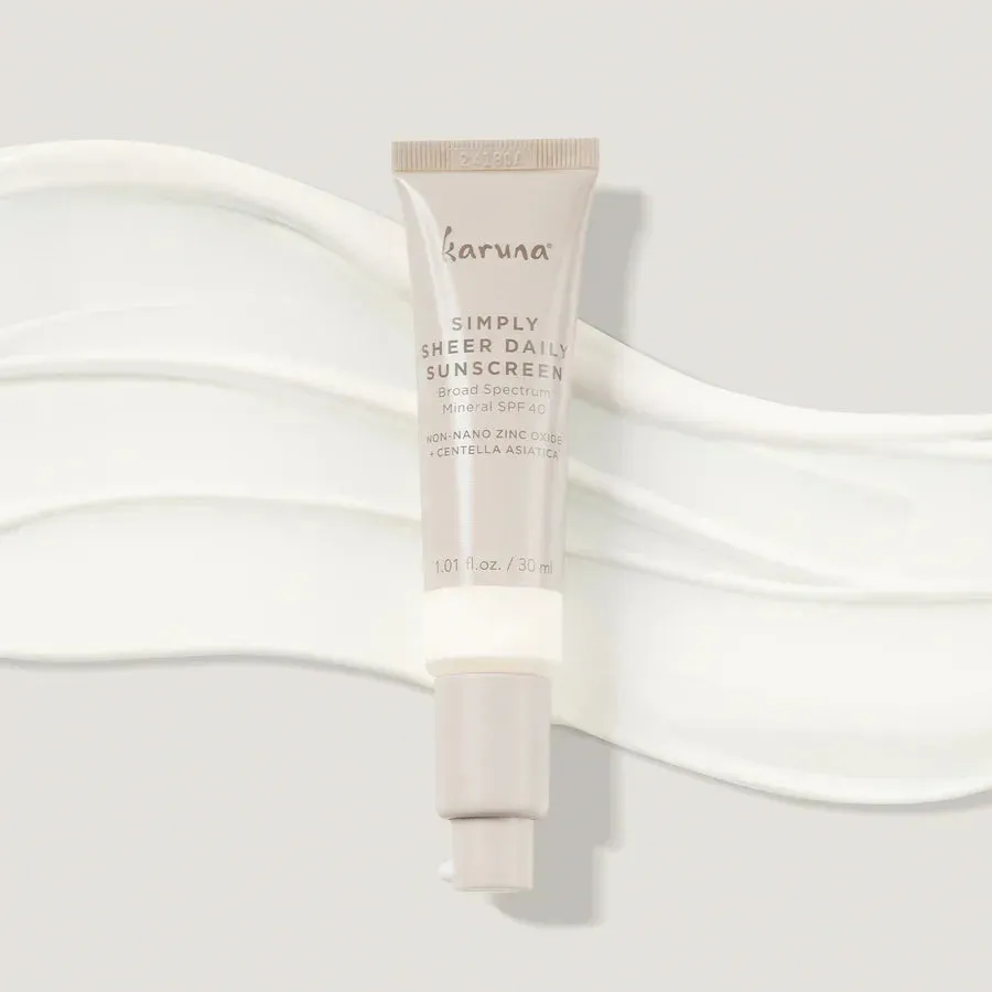 Karuna Simply Sheer Daily Sunscreen SPF 40, 1.01 fl. oz.