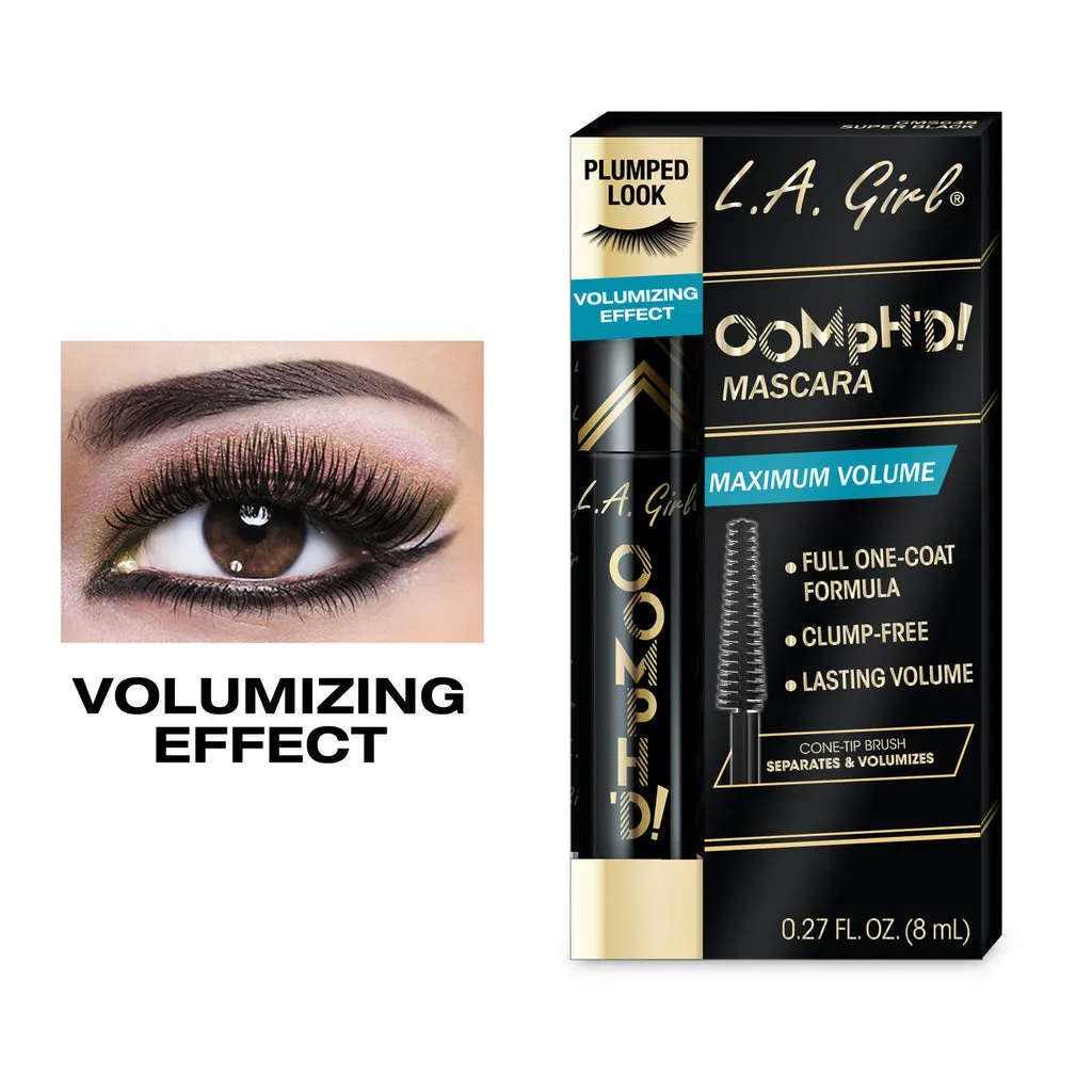 LA GIRL OomphD Mascara Maximum Volume مسكارا الرموش