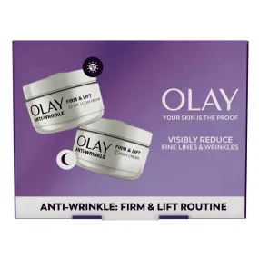 Olay Anti-Wrinkle Firm & Lift Routine