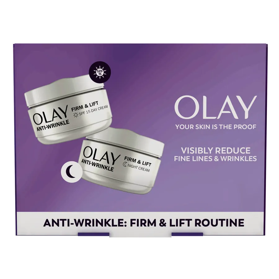 Olay Anti-Wrinkle Firm & Lift Routine