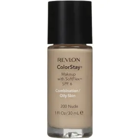 REVLON - ColorStay Makeup for Combination/Oily Skin 200 Nude - 1 fl. oz. (30 ml)