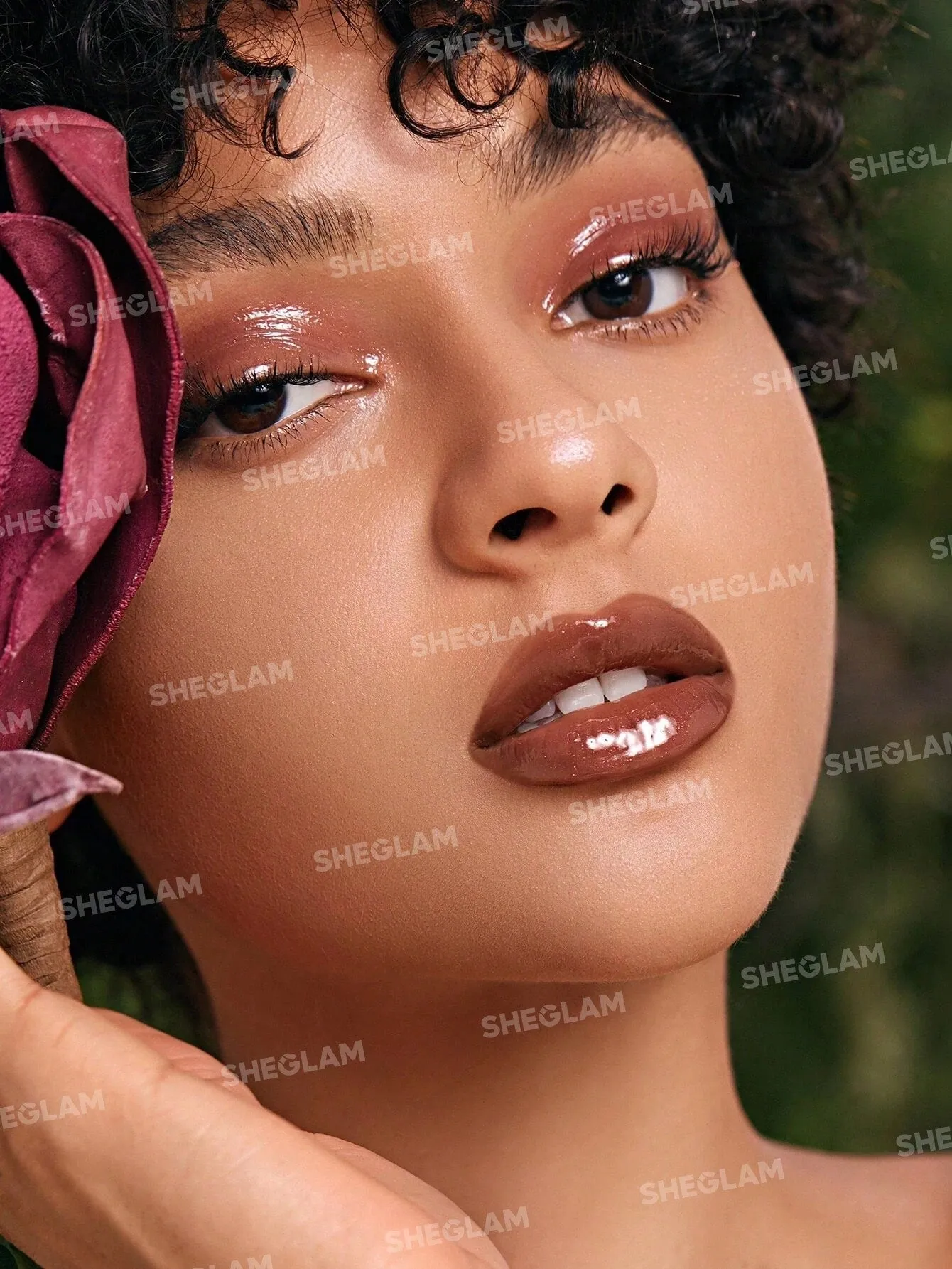 SHEGLAM Power Bouquet Lip Gloss -Shiny Tinted Moisturizing Lip Gloss