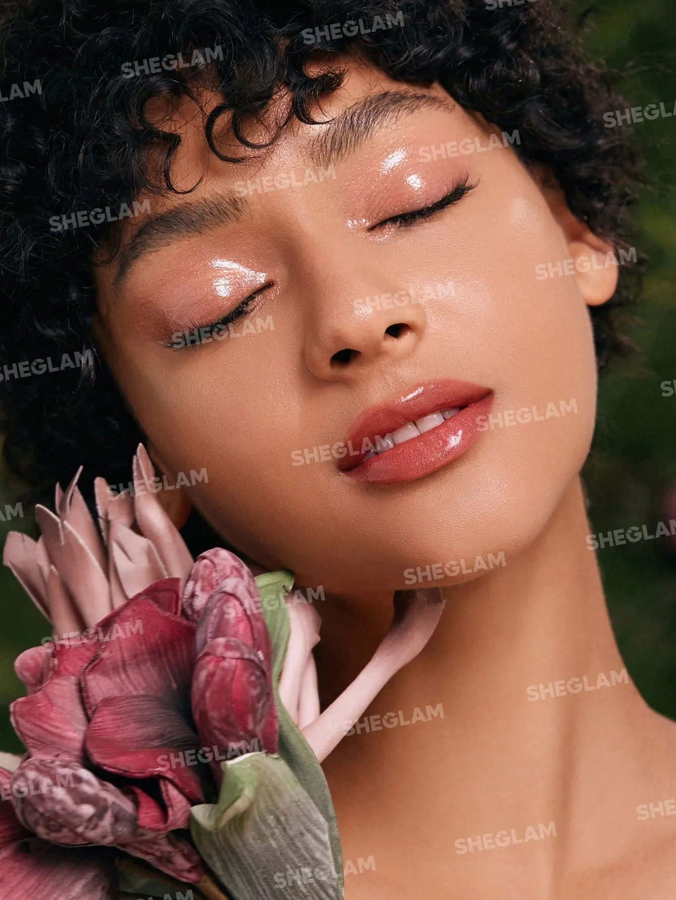 SHEGLAM Power Bouquet Lip Gloss -Shiny Tinted Moisturizing Lip Gloss