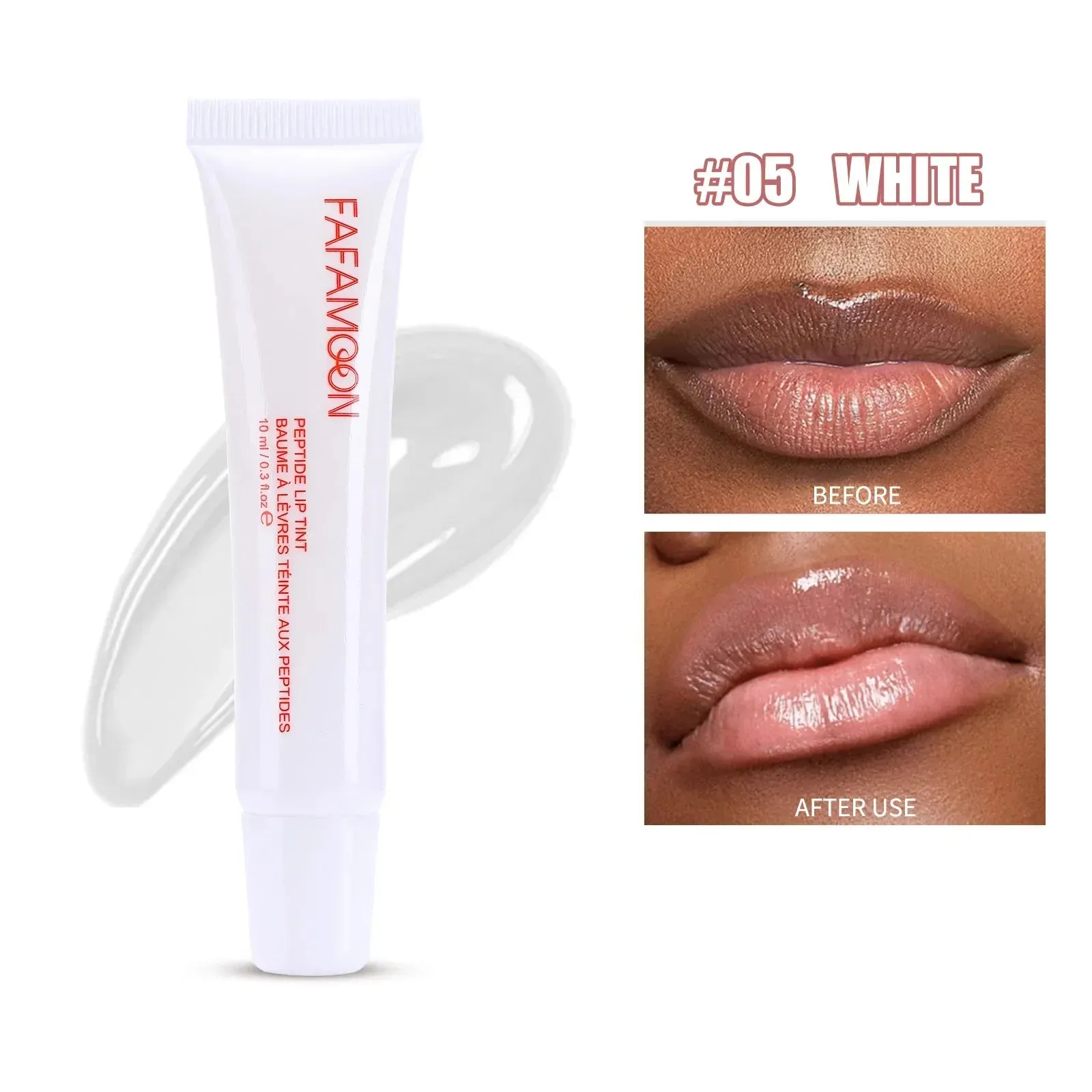 Toleet-Christmas/Thanksgiving Gift Winter Makeup Ideas 1pcs Soft Tube Mirror Lip Gloss Lip Oil Nude Brown Plumping Lip Gloss Moisturising Transparent Lipgloss Beauty Cosmetics Makeup