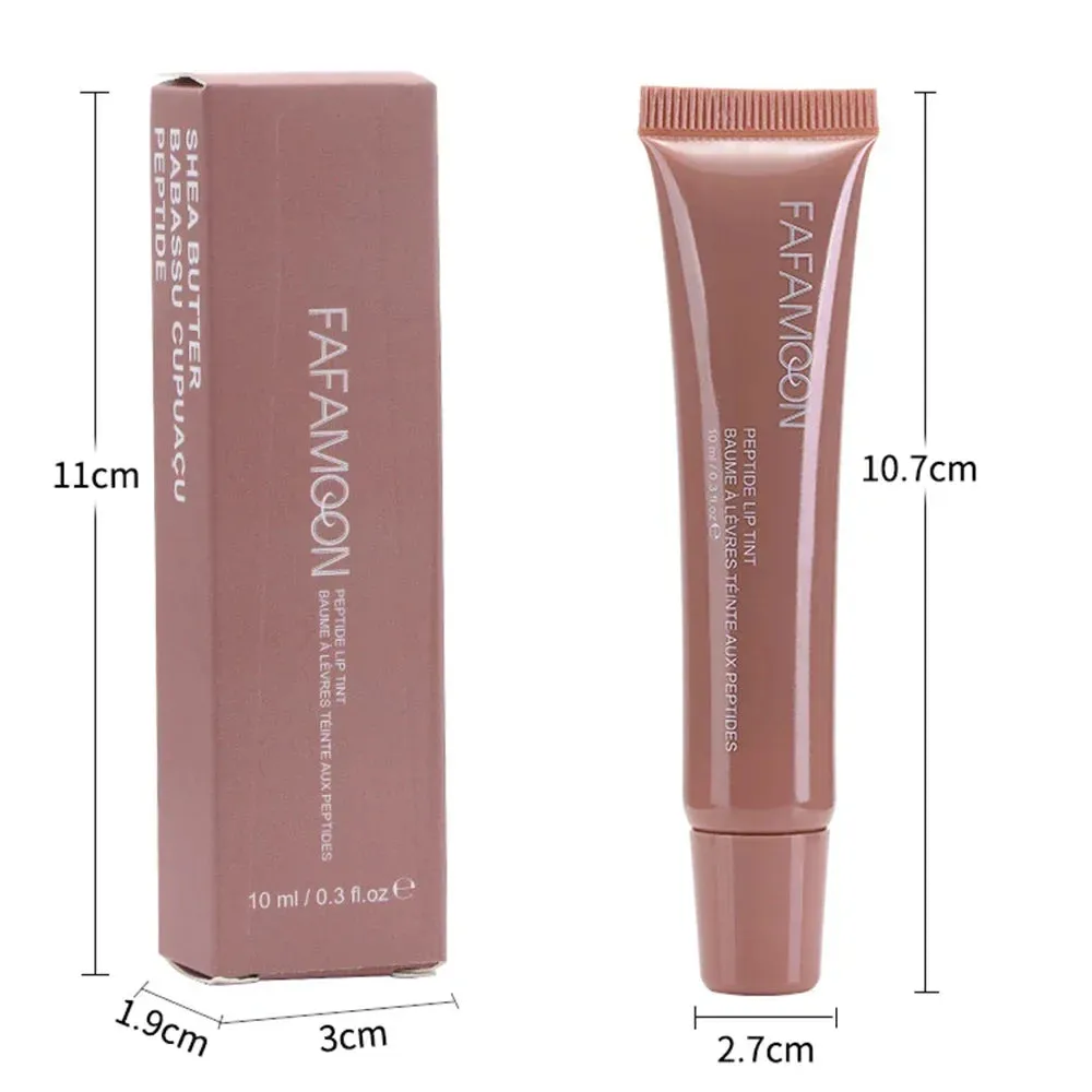 Toleet-Christmas/Thanksgiving Gift Winter Makeup Ideas 1pcs Soft Tube Mirror Lip Gloss Lip Oil Nude Brown Plumping Lip Gloss Moisturising Transparent Lipgloss Beauty Cosmetics Makeup